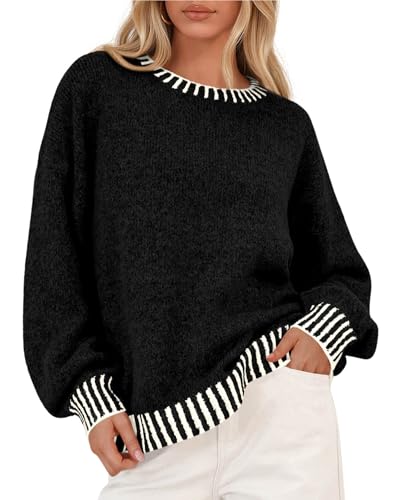 Contrast Stitch Sweater