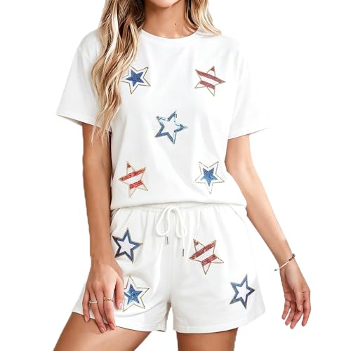 Sequin Short Set