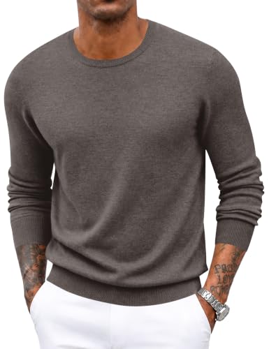 Men's Crewneck Wool Sweater