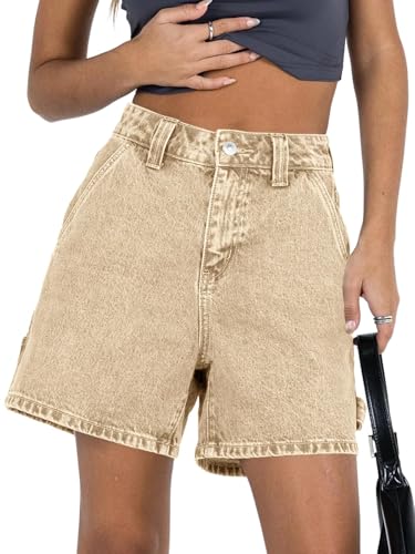 High Waisted Denim Shorts