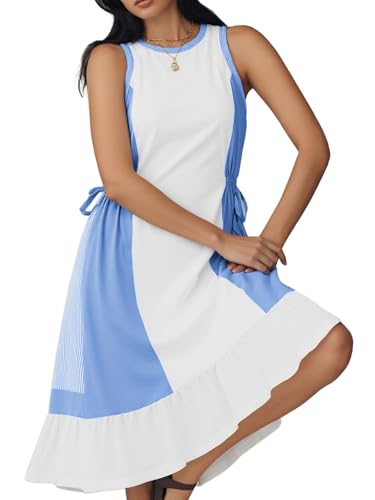 Color Block Flowy Dress