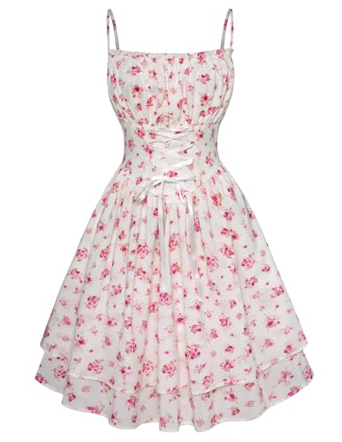 Corset Floral Dress