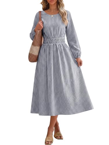 ANRABESS Striped Summer Dress