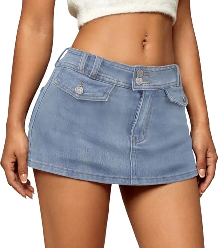 Denim Mini Skirt