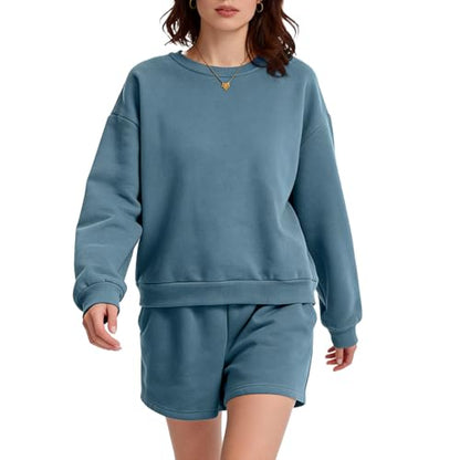 Crewneck Shorts Set