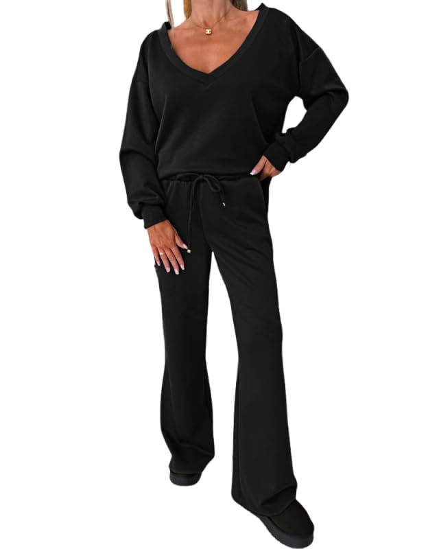 V-Neck Lounge Set