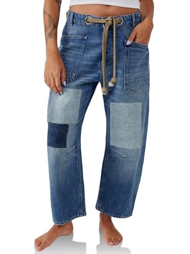 Barrel Horseshoe Jeans