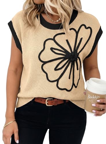 Floral Crew Sweater
