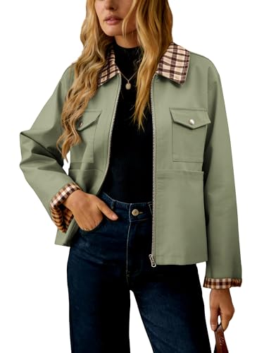 Plaid Barn Jacket
