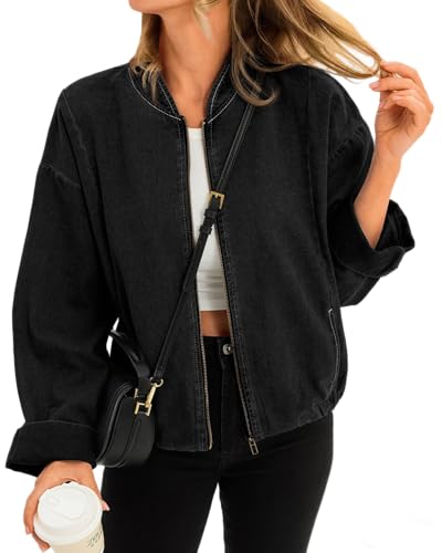 Jean Bomber Jacket