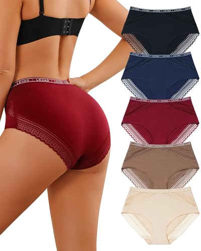 High Waisted Cotton Underwear