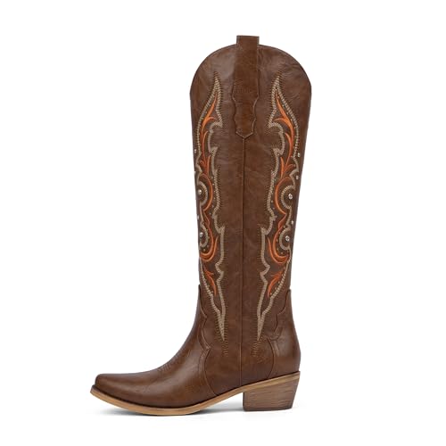 Knee High Cowboy Boots