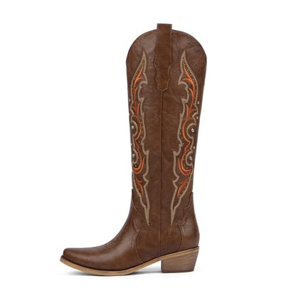 Knee High Cowboy Boots
