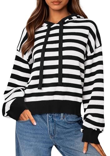 Striped Hoodie Fall