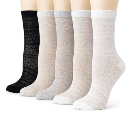 Ruffle Crew Socks (5PK)