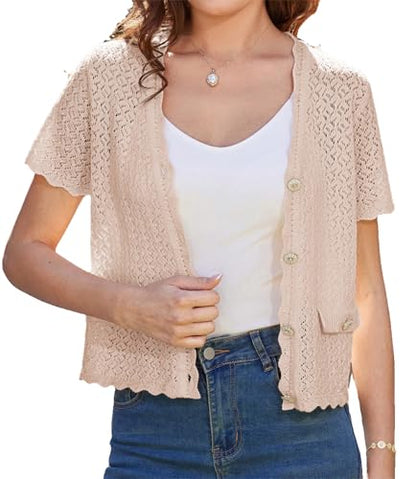 Short Sleeve Cardigan