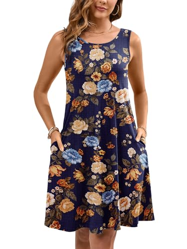 Sleeveless Crew Dress