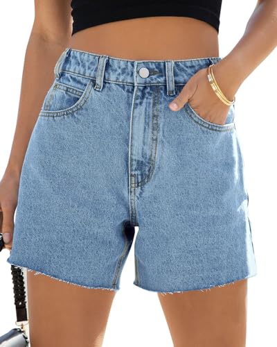 High Waisted Jean Shorts