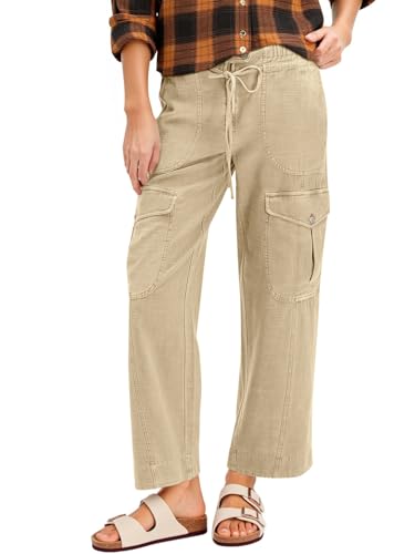 High Waisted Cargo Pants