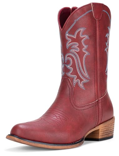 Mid-Calf Cowgirl Boots