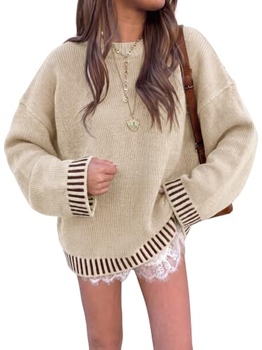 Oversized Striped Sweater