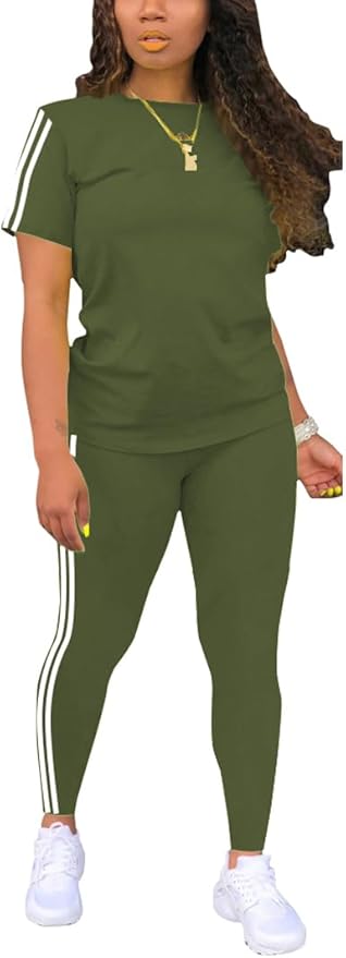 Oversized Tee and Leggings Set