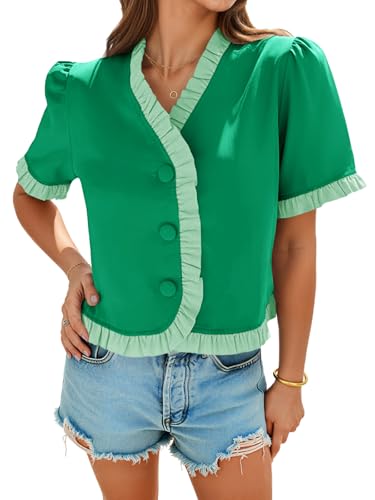 Cropped Button Down