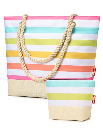 Straw Beach Tote