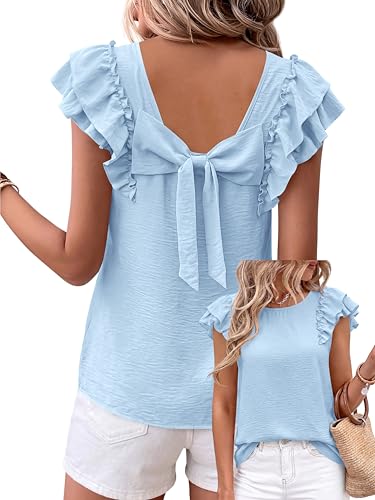 Bow Ruffle Blouse