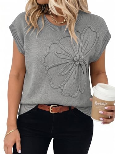 Floral Crew Sweater