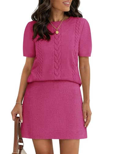 Puff Sleeve Sweater Set