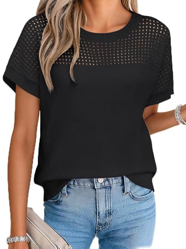 Crochet Knit Top