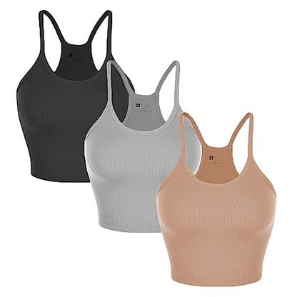 Seamless Crop Camisole (3PK)