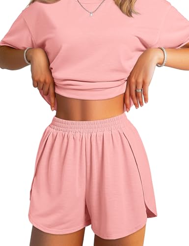 Split Short Pajama Set