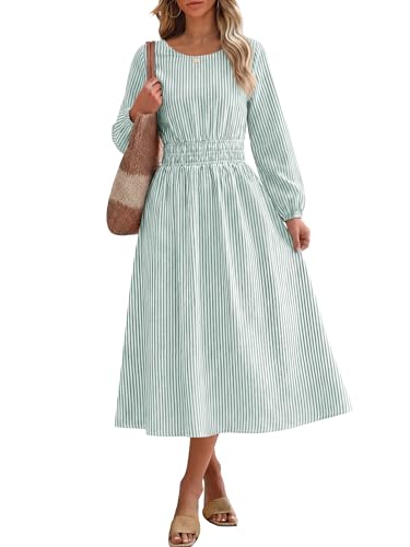 ANRABESS Striped Summer Dress