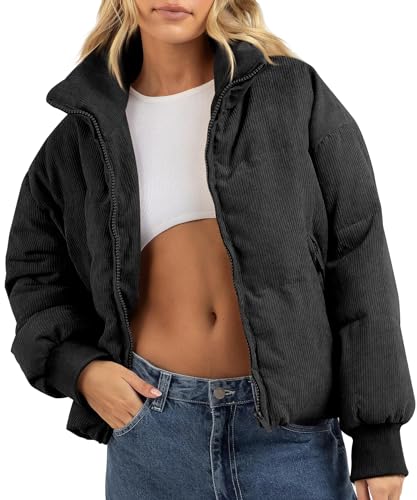 Corduroy Puffer Jacket