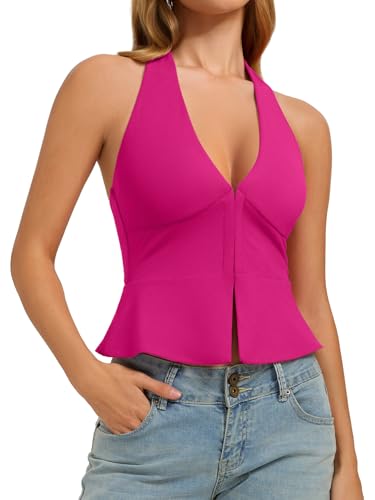Halter Front Top