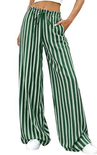 Striped Palazzo Pants