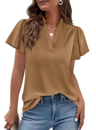 Satin Blouses Dressy