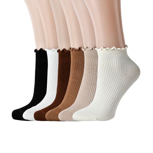 Ruffle Ankle Socks (6PR)