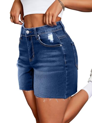 Stretchy Jean Shorts