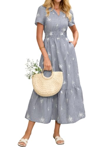 Striped Maxi Dress