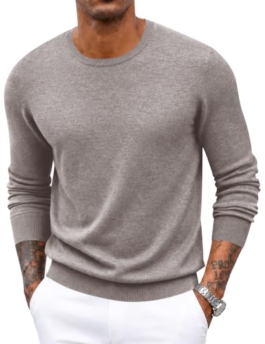 Men's Crewneck Wool Sweater