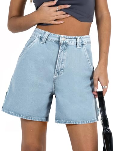 High Waisted Denim Shorts