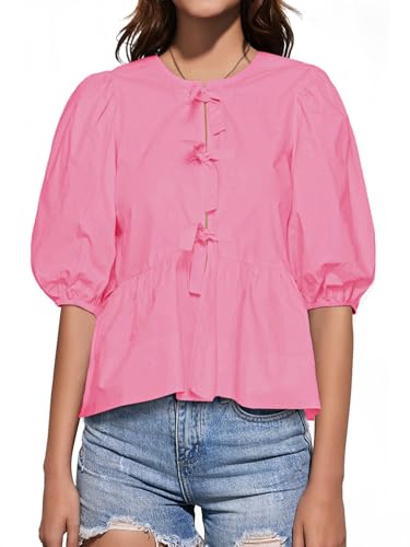 Peplum Babydoll Top