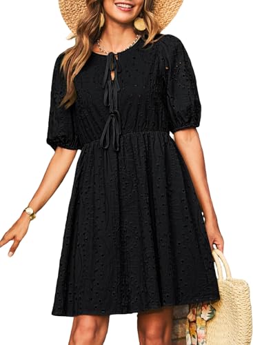 Cotton Eyelet Dress