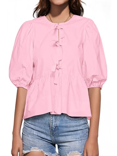 Peplum Babydoll Top