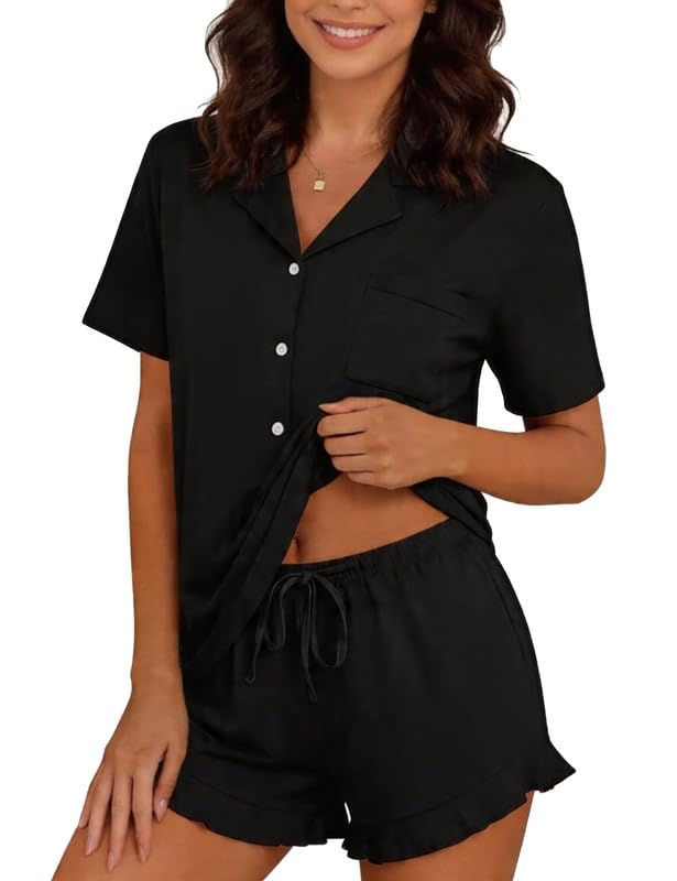 Short Sleeve Pajamas Set