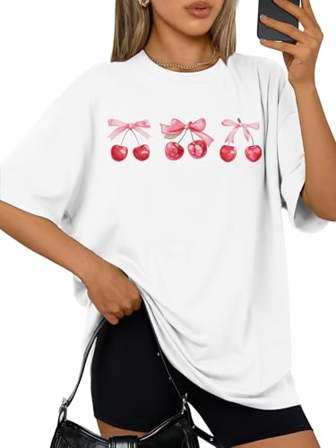 Oversized Cherry T-Shirt