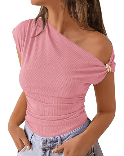 Shoulder Crop Tops